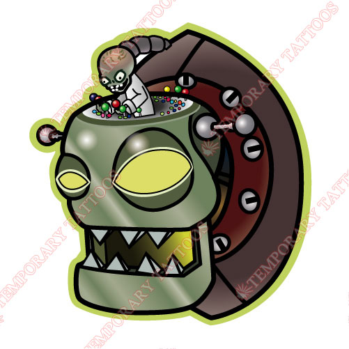 Plants vs Zombies Customize Temporary Tattoos Stickers NO.992